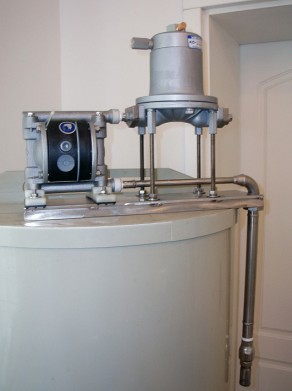 Pulzálásmentes festékszivattyú