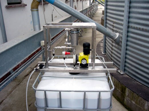 Gabona avasodásgátló adagolórendszer